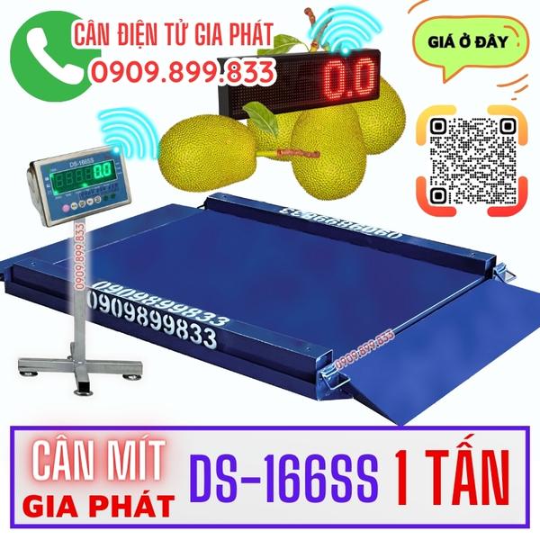 Cân điện tử cân mít DS-166SS 1 tấn chống nước chống chuột tốt nhất