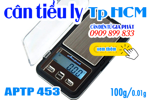 Cân tiểu ly 100g 200g 500g TpHCM - cân điện tử APTP 453 100g