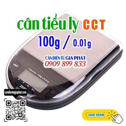 Cân tiểu ly CCT 100g