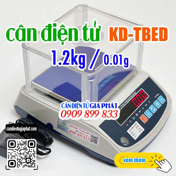 Cân điện tử KD-TBED 1200g/0.01g