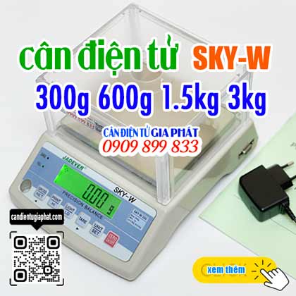 Cân điện tử Jadever SKY-W 300g 600g 1500g 3000g