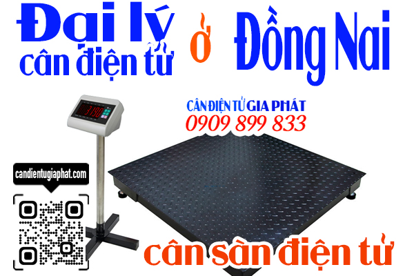 Đại lý cân điện tử ở Đồng Nai - cân sàn 1 tấn 2 tấn 3 tấn 5 tấn