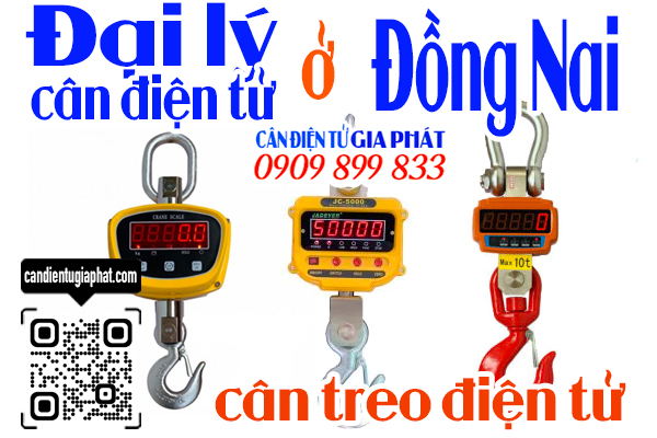 Đại lý cân điện tử Đồng Nai - cân treo điện tử 1 2 3 5 10 tấn