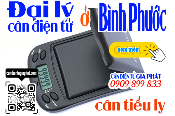Đai lý cân điện tử ở Bình Phước - cân tiểu ly 100g 200g 300g 500g