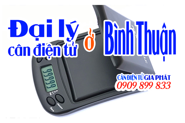 Đại lý cân điện tử Bình Thuận - 0909 899 833