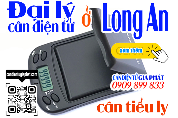 Đai lý cân điện tử ở Long An - cân tiểu ly 100g 200g 300g 500g