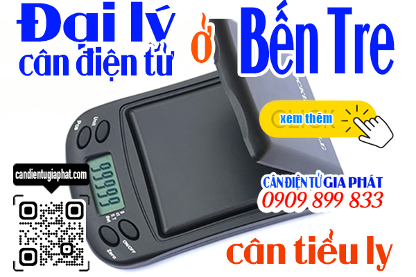 Đai lý cân điện tử ở Bến Tre - cân tiểu ly 100g 200g 300g 500g