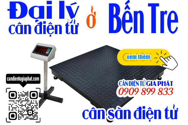 Đại lý cân điện tử ở Bến Tre - cân sàn 1 tấn 2 tấn 3 tấn 5 tấn