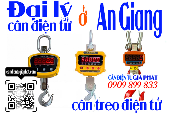 Đại lý cân điện tử An Giang - cân treo điện tử 1 2 3 5 10 tấn