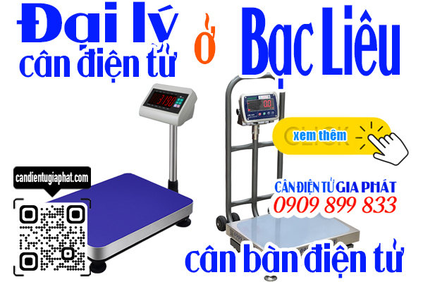Đại lý cân điện tử Bạc Liêu - cân bàn 60kg 150kg 300kg 500kg