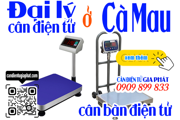 Đại lý cân điện tử Cà Mau - cân bàn 60kg 150kg 300kg 500kg
