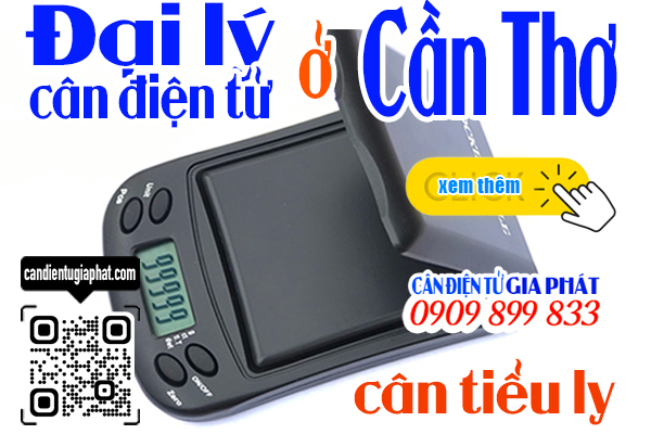Đai lý cân điện tử ở Cần Thơ - cân tiểu ly 100g 200g 300g 500g