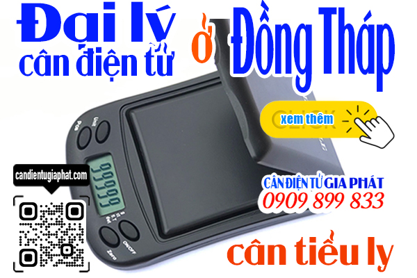Đai lý cân điện tử ở Đồng Tháp - cân tiểu ly 100g 200g 300g 500g