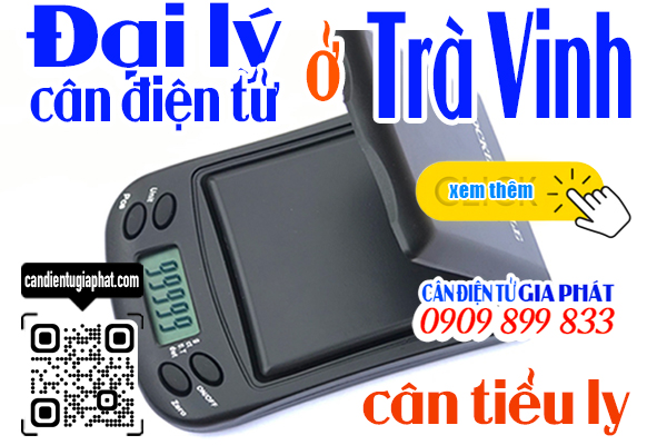 Đai lý cân điện tử ở Trà Vinh - cân tiểu ly 100g 200g 300g 500g