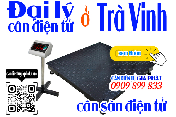 Đại lý cân điện tử ở Trà Vinh - cân sàn 1 tấn 2 tấn 3 tấn 5 tấn