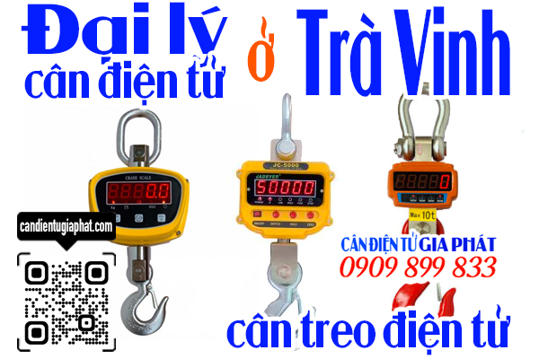 Đại lý cân điện tử Trà Vinh - cân treo điện tử 1 2 3 5 10 tấn