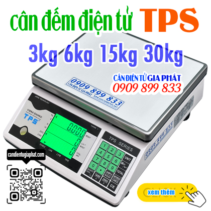 Cân đếm điện tử Vibra TPS 3kg 6kg 15kg 30kg