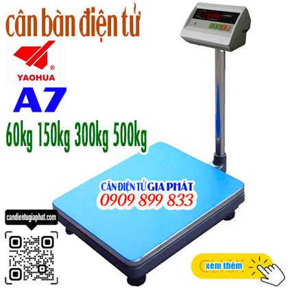 Cân bàn điện tử XK3190-A7 60kg 150kg 300kg 500kg