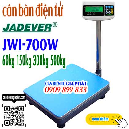 Cân bàn điện tử JWI-700W 60kg 150kg 300kg 500kg