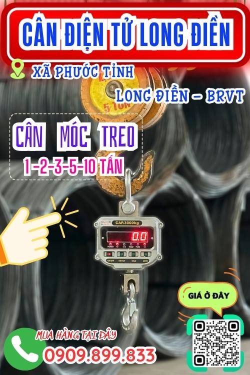 Cân điện tử ở Phước Tỉnh Long Điền BRVT - cân treo