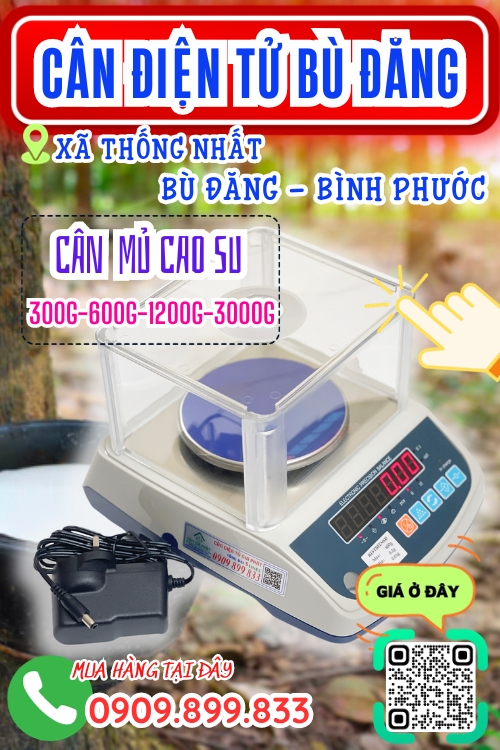 Can điện tử ở Thống Nhất Bù Đăng Bình Phước - cân mủ cao su