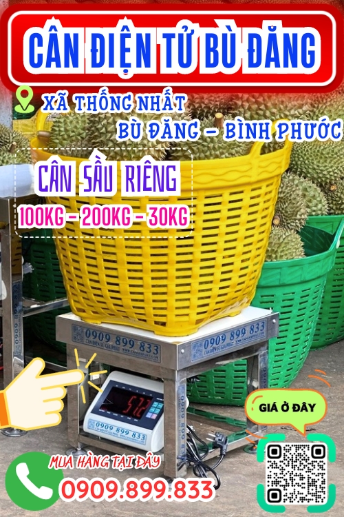 Cân điện tử ở Thống Nhất Bù Đăng Bình Phước - cân tính tiền 