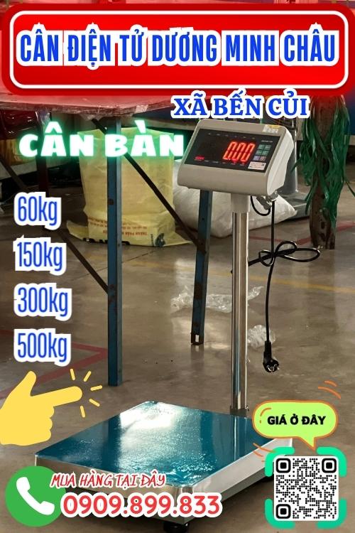 Cân điện tử ở Bến Củi Dương Minh Châu Tây Ninh - cân bàn