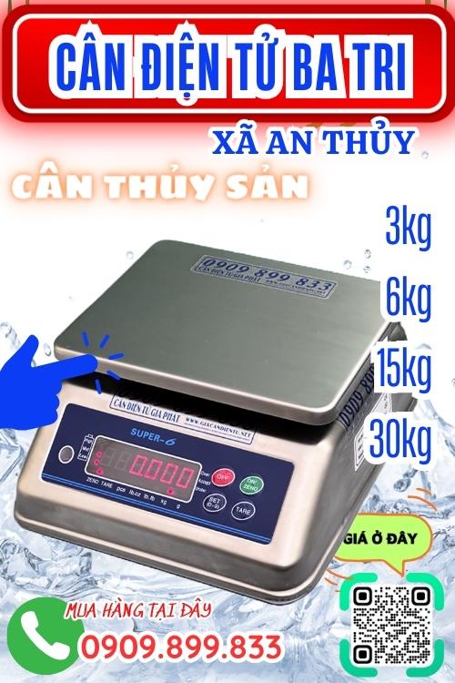 Cân điện tử ở An Thủy Ba Tri Bến Tre - cân thủy sản