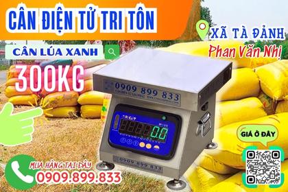Cân điện tử ở Tà Đảnh - Tri Tôn