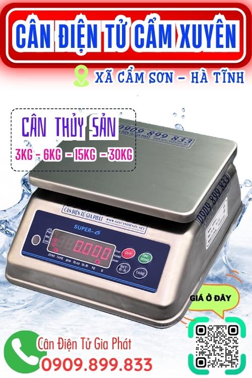 Cân điện tử ở Cẩm Sơn Cẩm Xuyên Hà Tĩnh - cân thủy sản