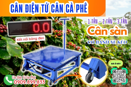 CÂN ĐIỆN TỬ CÂN CÀ PHÊ VÀ TIÊU Ở TÂY NGUYÊN