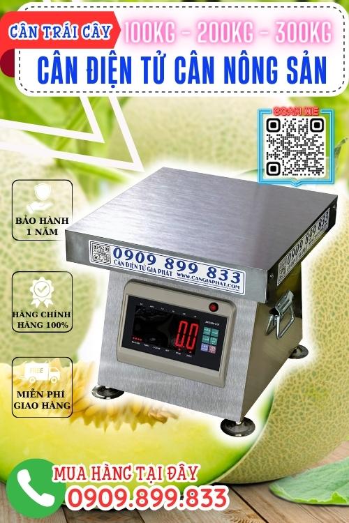 Cân điện tử cân nông sản 100kg 200kg 300kg - cân chống nước IP55