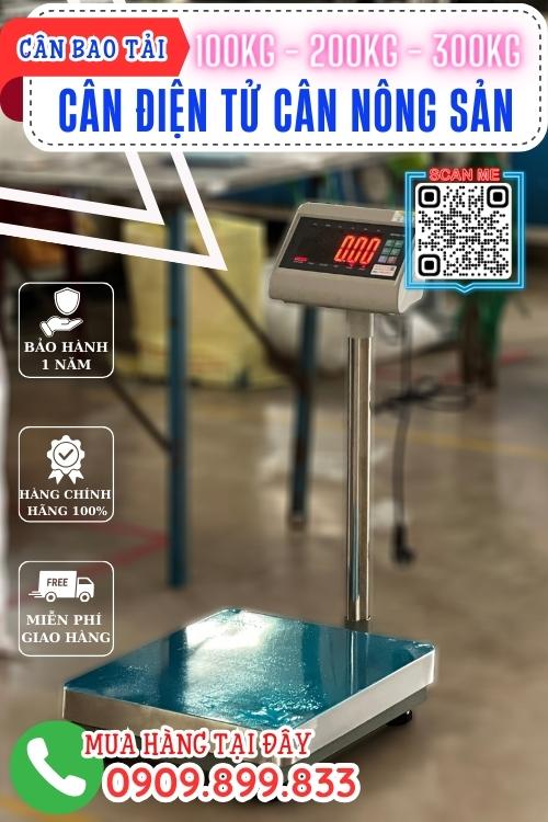 Cân điện tử cân nông sản 100kg 200kg 300kg - cân bàn XK3190- T7E