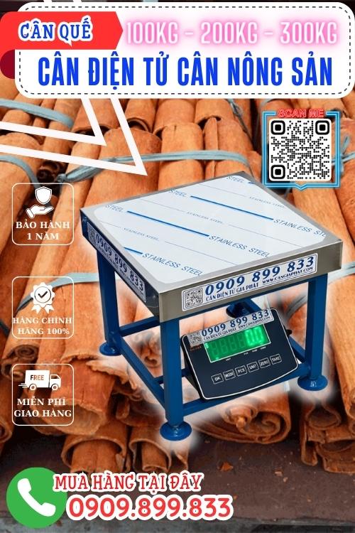 Cân điện tử cân nông sản 100kg 200kg 300kg - cân quế 