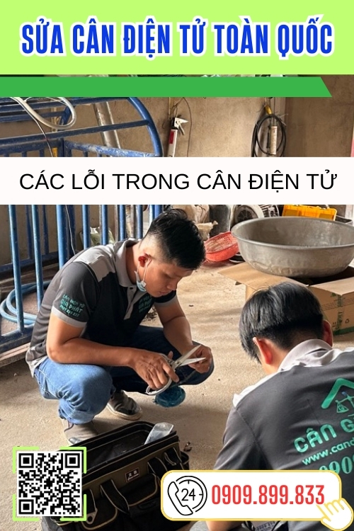 Sửa cân điện tử toàn quốc - cân điện tử Gia Phát